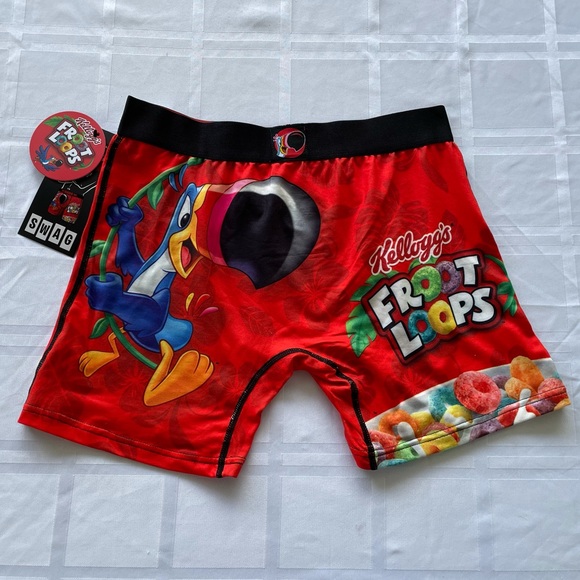 Swag Underwear & Socks Froot Loops Mens Swag Kelloggs Orange